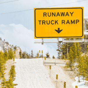 What is a runaway truck ramp?